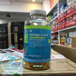 Viên Uống Omega 3-6-9 Member's Mark 325 Viên