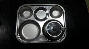 Khay ăn inox 5 ngăn