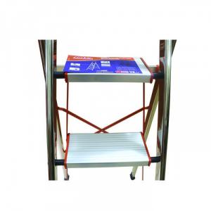 Khung thang băng Inox 201, Mặt Bậc bằng hợp kim nhôm