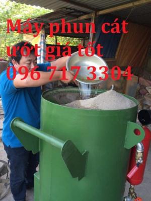 Máy phun cát ướt DT - 200 giá xuất Xưởng - bảo hàng 24 tháng