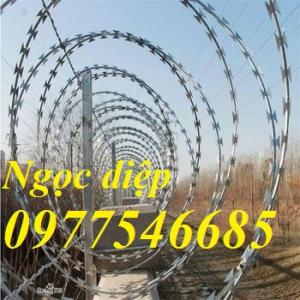 Dây thép gai hình dao-Dây thép gai lưỡi dao chống trộm