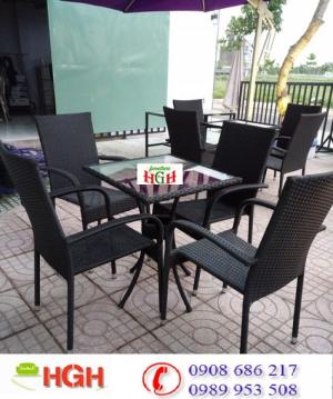 Cần thanh lý 50 bộ bàn ghế tồn kho giá rẻ NHGH1
