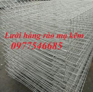 Hàng rào lưới thép hàn, hàng rào mạ kẽm