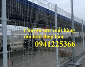 Hàng rào lưới thép hàn mạ kẽm- Hàng rào lưới thép hàn