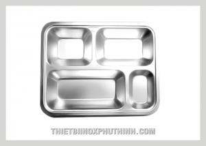 Khay inox đựng thạch trà sữa pudding