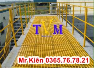 Bán tấm sàn frp grating tại Bình Dương