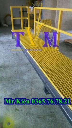 Bán tấm sàn frp grating tại Bình Dương