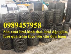 Lưới hình thoi, lưới mắt cáo mạ kẽm và mạ kẽm nhúng nóng