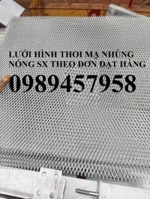 Lưới hình thoi mạ kẽm nhúng nhóng, lưới mắt cáo, lưới kéo giãn XG