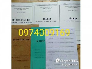 In bộ hồ sơ viên chức thông tư 07/2019