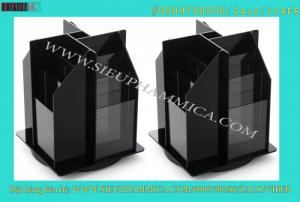 Kệ mica xoay 3 mặt, kệ mica menu xoay 4 mặt