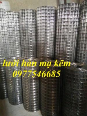 Lưới thép hàn mạ kẽm dây 3 ô 50x50, dây 4 ô 50x50