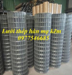 Lưới thép hàn mạ kẽm dây 3 ô 50x50, dây 4 ô 50x50