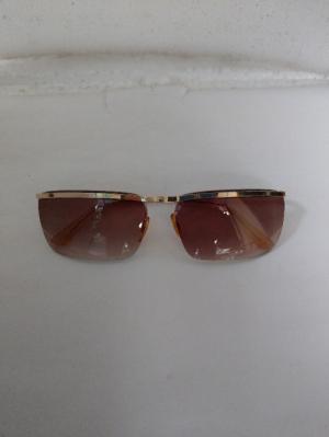 Kính Amor 3 răng size to bản lề kép Gold Filled Made in France
