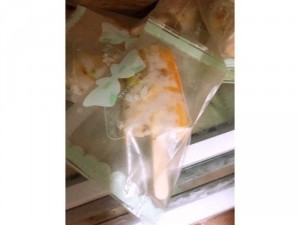 Bán kem chuối trái cây nhà làm, giải nhiệt ngày hè nắng nóng