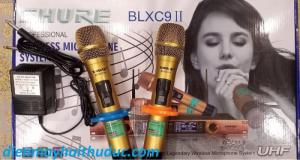 MICRO SHURE BLX C9 II Khả năng chống hú rít tốt không phải lo lắng hú rít.
