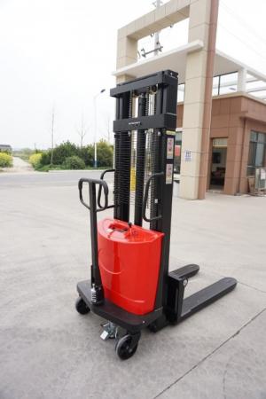 Xe nâng bán tự động Sagolifter 1.5 tấn - Xe nâng pallet bằng điện giá rẻ