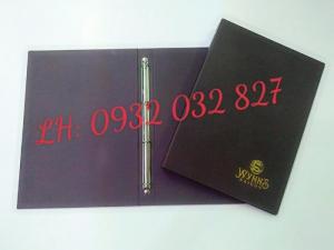 Địa chỉ sản xuất bìa sổ tay, cung cấp bìa đựng hồ sơ, bìa menu nhựa giá rẻ,