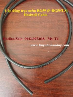 Cáp đồng trục mềm thang máy RG59 - RG59 Coaxial cable 75Ohm type Flexible