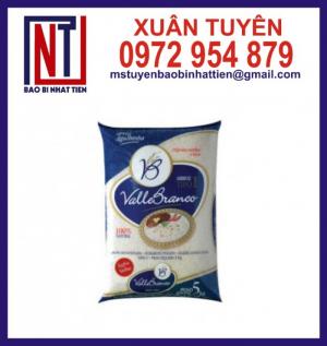 Bao bì gạo 5kg ghép màng PA/PE