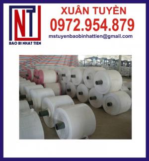 Manh cuộn PP dệt tròn, manh xẻ PP