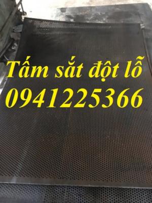 Lưới đục lỗ, lưới dập lỗ, lưới lỗ tròn, sắt tấm đục lỗ