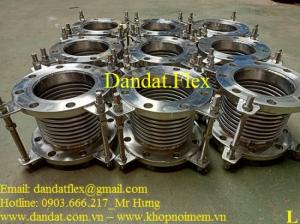 Bù trừ pasty (ES-100, Mặt bích PN16) - Khớp nối giãn nở nhiệt DN200 -ống inox
