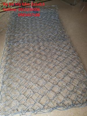 Rọ Đá Mạ Kẽm, rọ đá bọc nhựa 2x1x1, 2x1x0,5 hàng sẵn kho