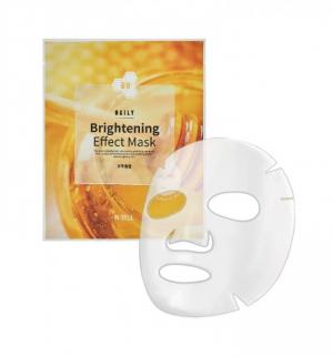 COMBO 10 Mặt nạ lụa BIO cellulose : N:( ELL ( Mặt Nạ Brightening Effect-Làm Trắng Sáng hồng da. Chiết xuất mật ong, keo ong, sữa ong chúa, Dành cho Da không đều màu, Da bị đốm đen)