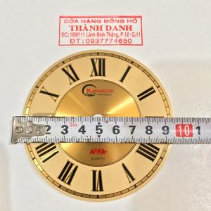 Mặt số đồng hồ treo tường
