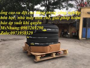 Ống cao su dệt cao áp phi 100, phi 125 , phi 150, phi 200 (100 mét x 1 cuộn)