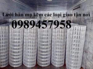 Sản xuất lưới hàn chập phi 3 khổ 1mx2m, 1,2mx2m, 1,5mx3m theo đơn hàng
