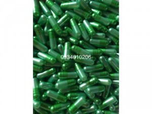 1000 viên nang rỗng vỏ nang cứng gelatin size 0 màu xanh đậm nhạt