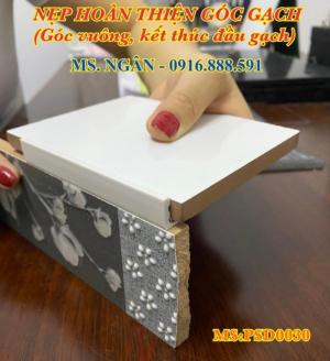 Nẹp nhựa ốp mép gạch - Nẹp ốp gạch men - Nẹp ốp góc và viền gạch men