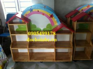 kệ trang trí mầm non