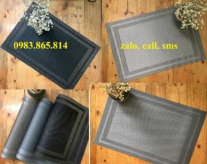 Tấm lót đĩa, table mat, place mat, tấm lót bàn ăn, tấm trải bàn