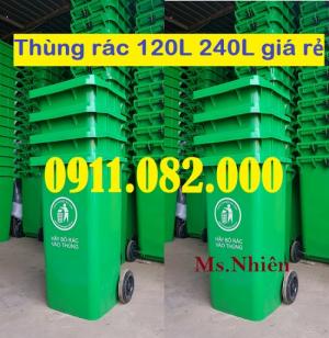 Chuyên sỉ lẻ thùng rác 120L 240L 660L giá rẻ tại Đồng Tháp