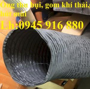 Ống gió vải bạt có lõi thép hút mùn cưa, hút mùi, dẫn khói