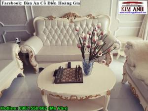 ghế sofa phòng khách cổ điên đẹp