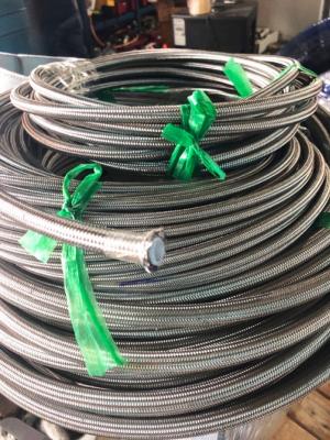 Ống Teflon bọc lưới inox - Ống nhựa chịu nhiệt PTFE bện inox