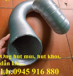 Ống bạc dẫn khói máy hút mùi -ống thông khí, ống thông gió giá tô