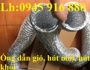 Ống sun bạc hút mùi co giãn phi 75, phi 100, phi 125, phi 150, phi 200