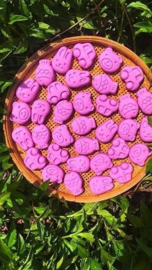 Bột bánh khoai mỡ hình thú cưng