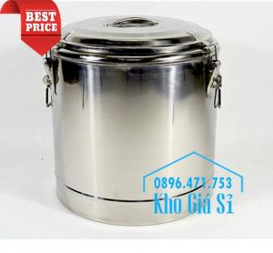Thùng inox cách nhiệt 10 lít, 20 lít, 30 lít, 40 lít, 50 lít, 60 lít, 100 lít