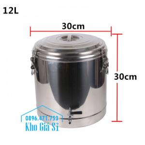 Thùng inox cách nhiệt 10 lít, 20 lít, 30 lít, 40 lít, 50 lít, 60 lít, 100 lít