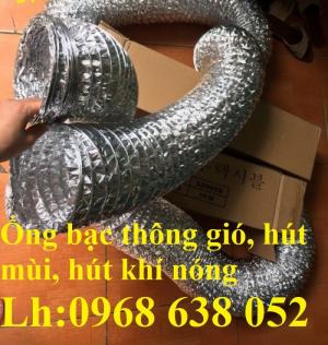 Ống bạc dẫn khói máy hút mùi -ống thông khí, ống thông gió giá tô