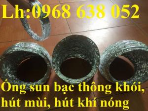 Ống bạc thoát khí máy hút mùi D75, D100, D125, D150, D175, D200, D250