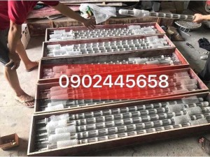 Điện trở bóng thuỷ tinh phi 50x1500 /220v380v/6kw