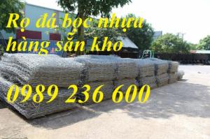 Rọ đá bọc nhựa PVC kích thước 2x1x1, 2x1x0.5 giá rẻ tại Hà Nội