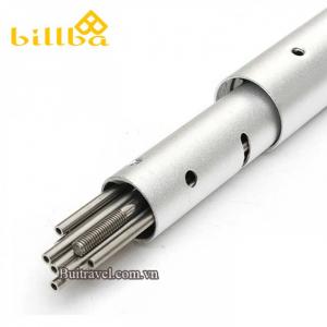 Vỉ nướng du lịch BBQ ống inox xếp gọn BB2413